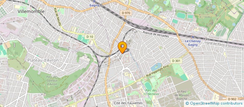 localisation de l'entreprise ATEO à NEUILLY SUR MARNE