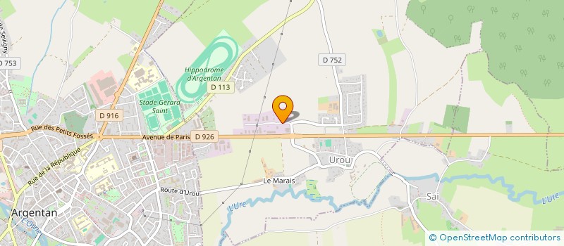 localisation de l'entreprise ATEO à GOUFFERN EN AUGE