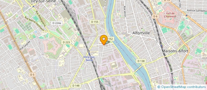 localisation de l'entreprise ATEP EXPERTISE IMMO à VITRY-SUR-SEINE