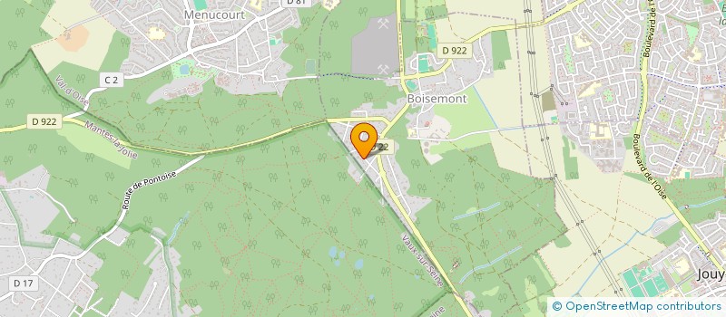 localisation de l'entreprise ATEP SERVICES à CERGY