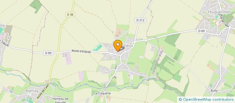 localisation de l'entreprise ATES à VIEUX