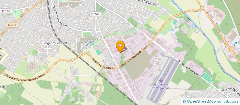 localisation de l'entreprise ATESYS à HAGUENAU