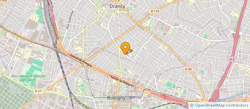 localisation de l'entreprise ATEX D à DRANCY
