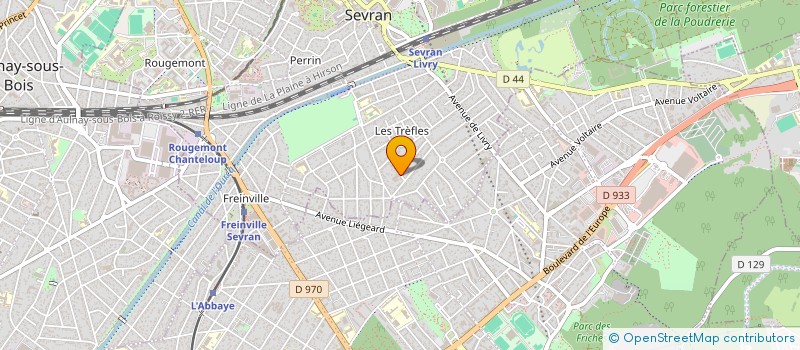 localisation de l'entreprise ATEX (INEDITE) à SEVRAN