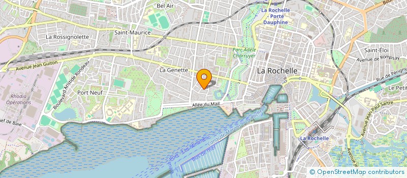 localisation de l'entreprise ATEXIM à LA ROCHELLE
