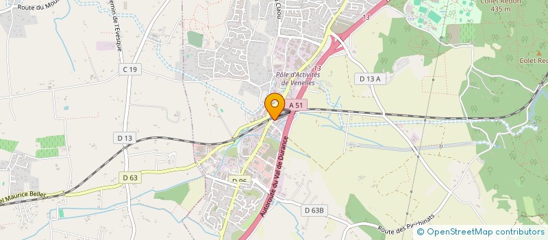 localisation de l'entreprise ATEXX  VENELLES