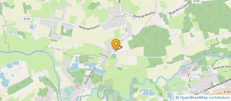 localisation de l'entreprise ATF à SAINT MARS LA BRIERE