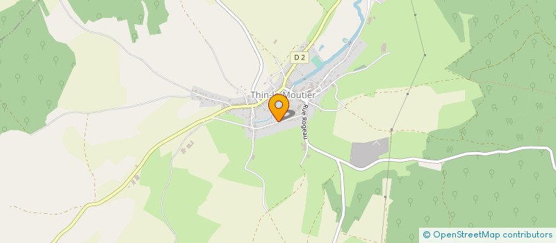 localisation de l'entreprise ATF  THIN-LE-MOUTIER