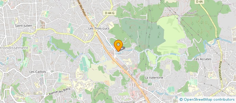 localisation de l'entreprise ATF à MARSEILLE