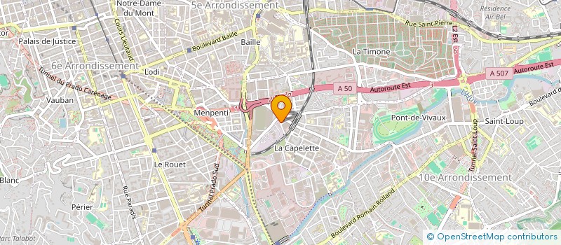 localisation de l'entreprise ATF à MARSEILLE