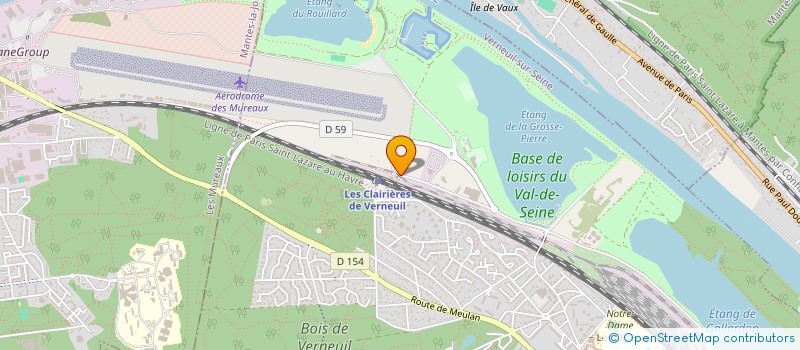 localisation de l'entreprise ATF SARL à VERNEUIL-SUR-SEINE
