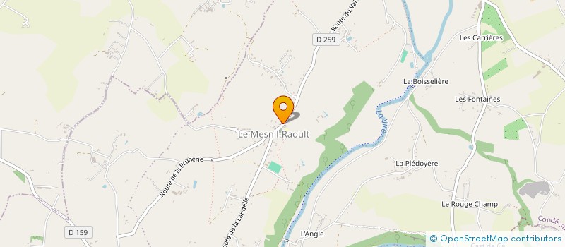 localisation de l'entreprise ATFEI  CONDE-SUR-VIRE