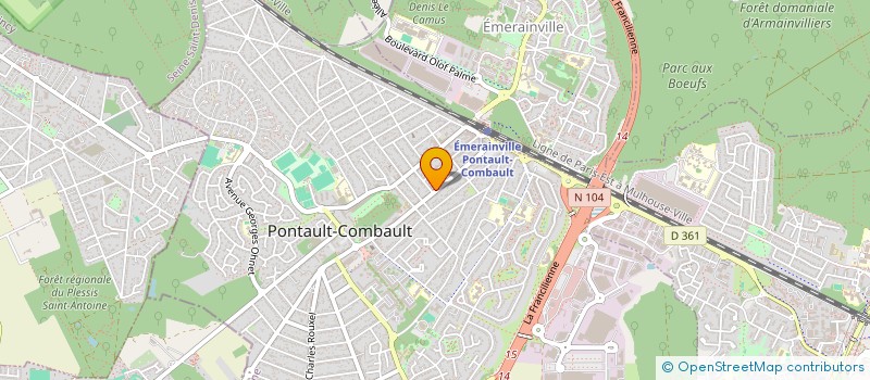 localisation de l'entreprise ATFM RENOVATION  ROISSY-EN-BRIE