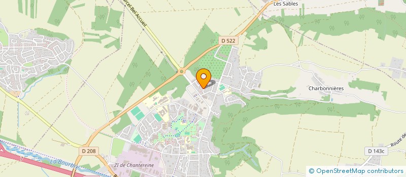 localisation de l'entreprise ATG à BOURGOIN-JALLIEU
