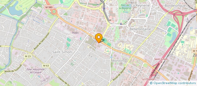 localisation de l'entreprise ATG-CYGNET à TOULOUSE