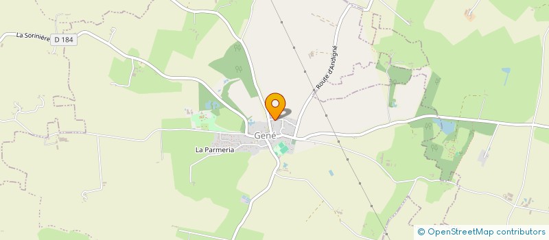 localisation de l'entreprise ATG IMMO  ERDRE-EN-ANJOU