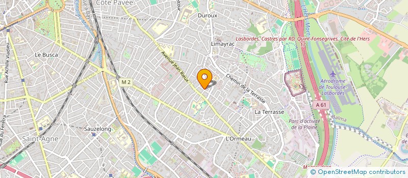 localisation de l'entreprise ATG IMMOBILIER  TOULOUSE