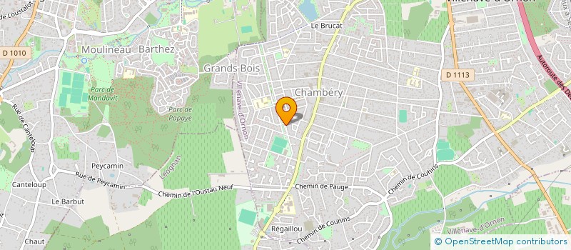 localisation de l'entreprise ATG PLOMBERIE à VILLENAVE-D'ORNON