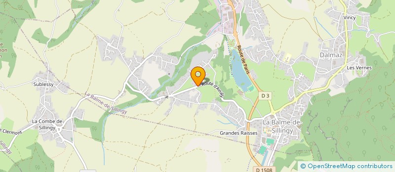 localisation de l'entreprise ATGB  LA BALME-DE-SILLINGY