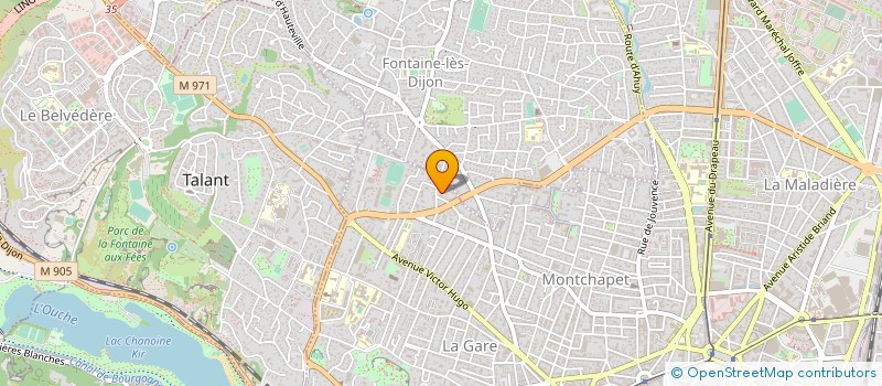 localisation de l'entreprise ATGEDITIONS à DIJON
