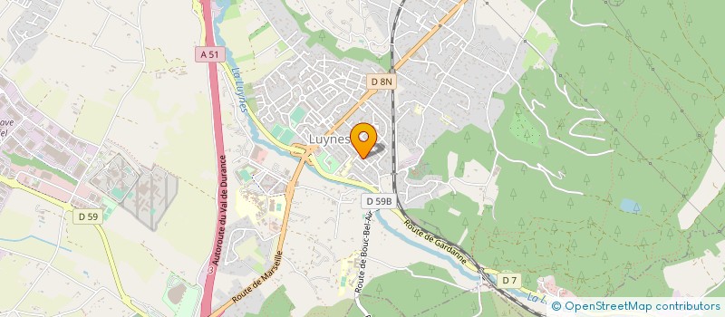 localisation de l'entreprise ATGEO à AIX EN PROVENCE