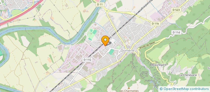 localisation de l'entreprise ATGZ  DOMENE