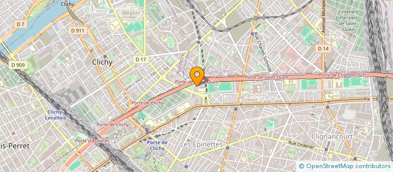 localisation de l'entreprise ATH  PARIS