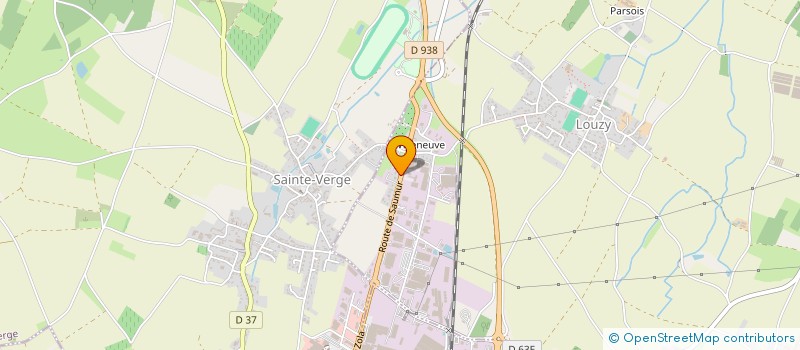 localisation de l'entreprise ATH  SAINTE-VERGE