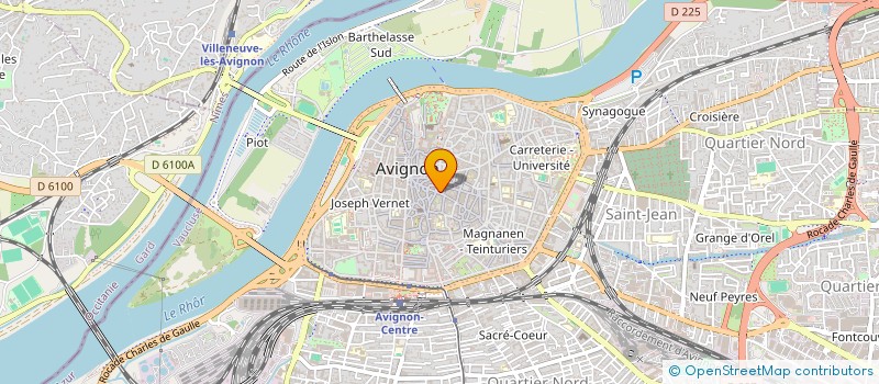 localisation de l'entreprise ATH'A FAIM  AVIGNON