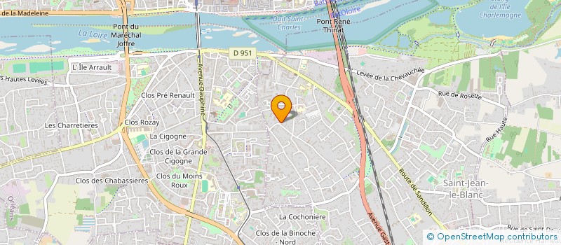 localisation de l'entreprise ATH CONSEIL  OLIVET