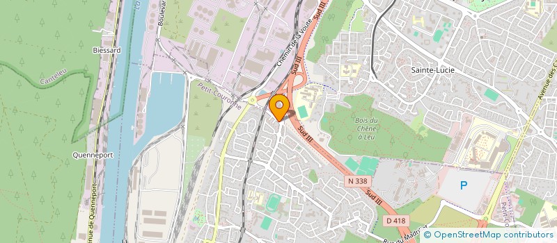 localisation de l'entreprise ATH INGENIERIE à PETIT-COURONNE