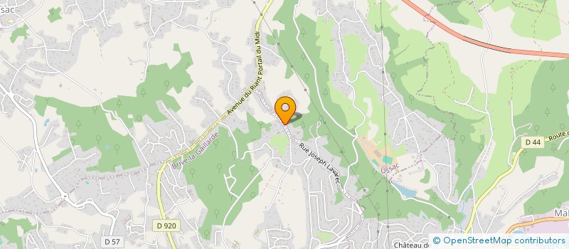 localisation de l'entreprise ATH INO  USSAC