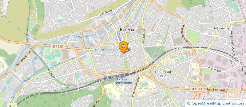 localisation de l'entreprise ATH PROPRETE  EVREUX