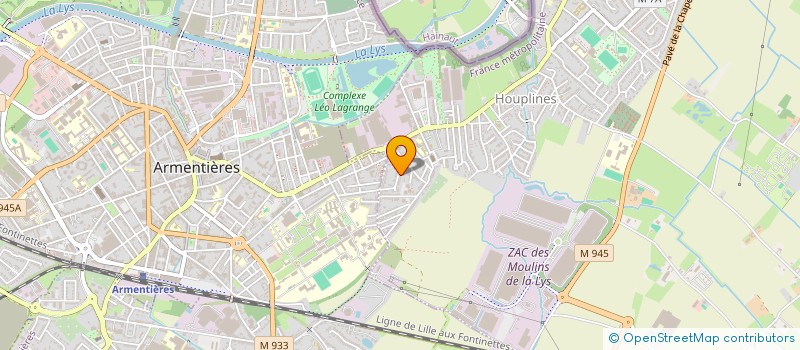 localisation de l'entreprise ATH THURBAUT  HOUPLINES