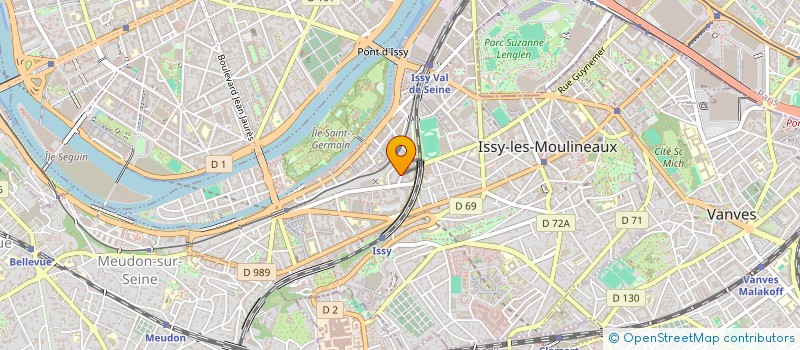 localisation de l'entreprise ATH TRANSPORTS à ISSY-LES-MOULINEAUX