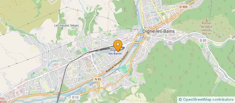 localisation de l'entreprise ATHABASCA à DIGNE-LES-BAINS