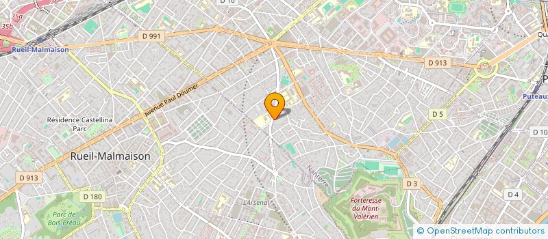 localisation de l'entreprise ATHAI & CO  NANTERRE