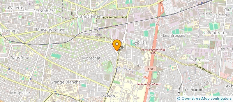 localisation de l'entreprise ATHAINA  LYON