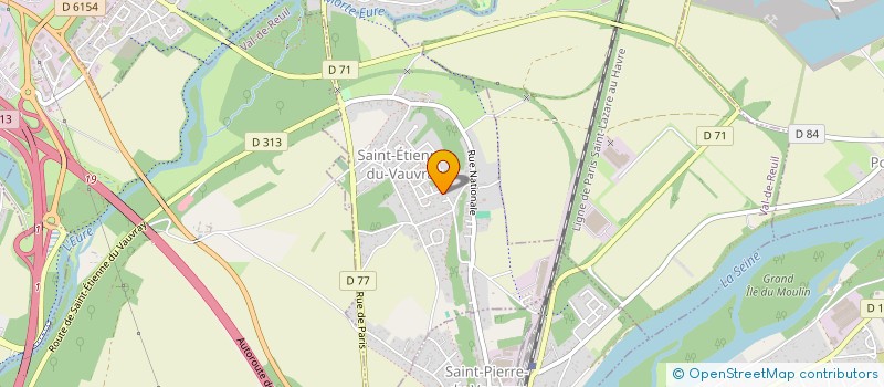 localisation de l'entreprise ATHALLIZ  SAINT-ETIENNE-DU-VAUVRAY