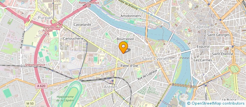 localisation de l'entreprise ATHALYS à TOULOUSE