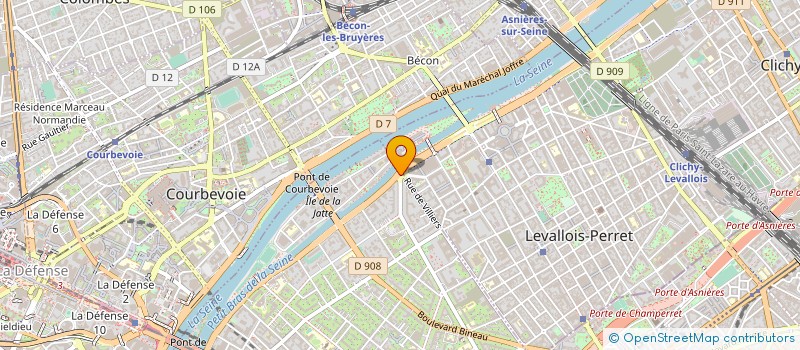 localisation de l'entreprise ATHANOR à NEUILLY-SUR-SEINE