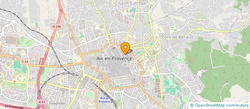 localisation de l'entreprise ATHANOR à AIX-EN-PROVENCE