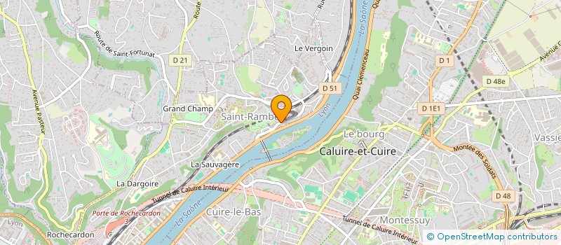 localisation de l'entreprise ATHANOR LAB  LYON