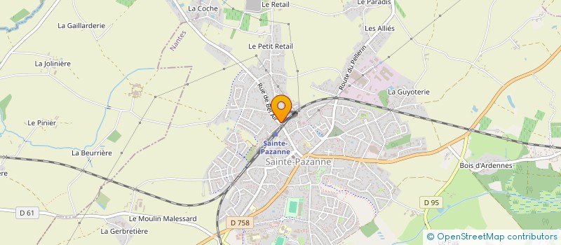 localisation de l'entreprise ATHANORD à SAINTE-PAZANNE
