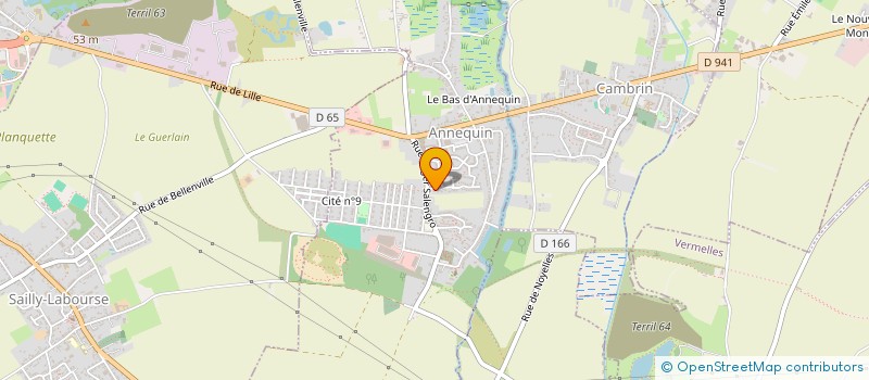 localisation de l'entreprise ATHANORD à ANNEQUIN