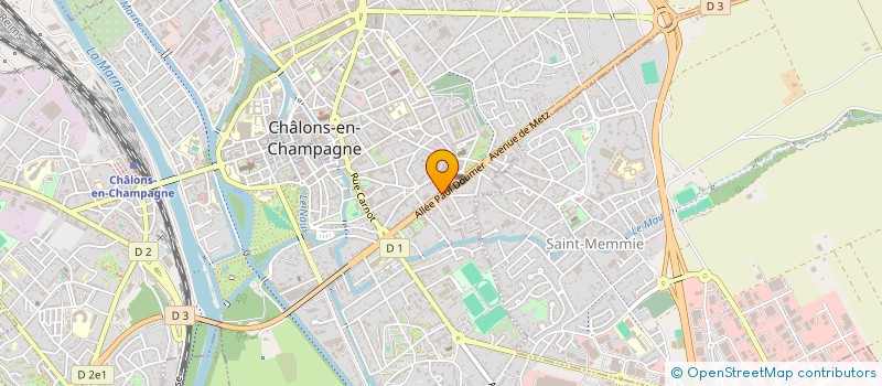 localisation de l'entreprise ATHAR  CHALONS-EN-CHAMPAGNE