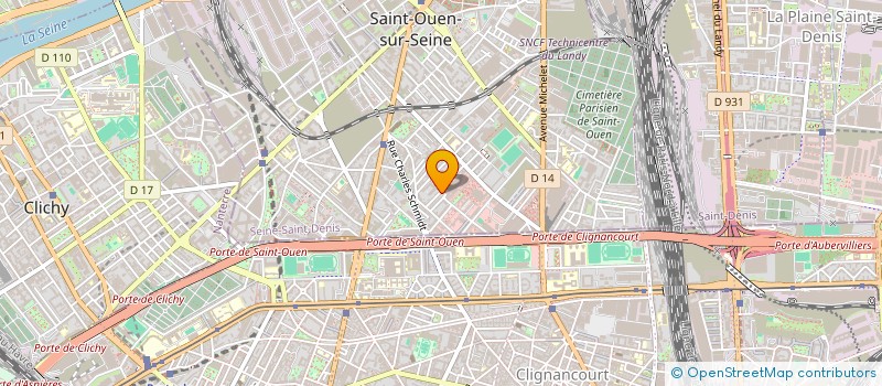 localisation de l'entreprise ATHAYET à SAINT-OUEN-SUR-SEINE