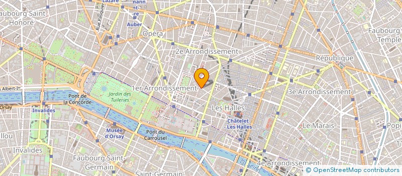 localisation de l'entreprise ATHECO SARL  PARIS