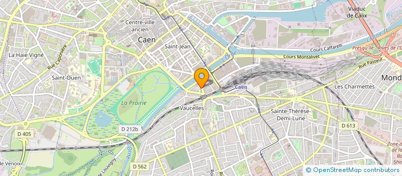 localisation de l'entreprise ATHEKIA à CAEN