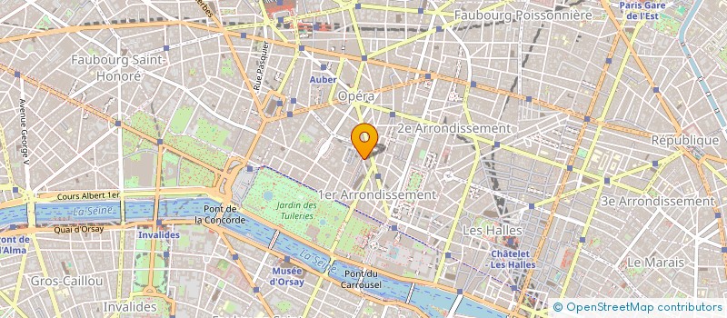 localisation de l'entreprise ATHELYS CONSEIL à PARIS